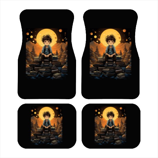 Back to School Kindergarten Elementary Student Car Mats