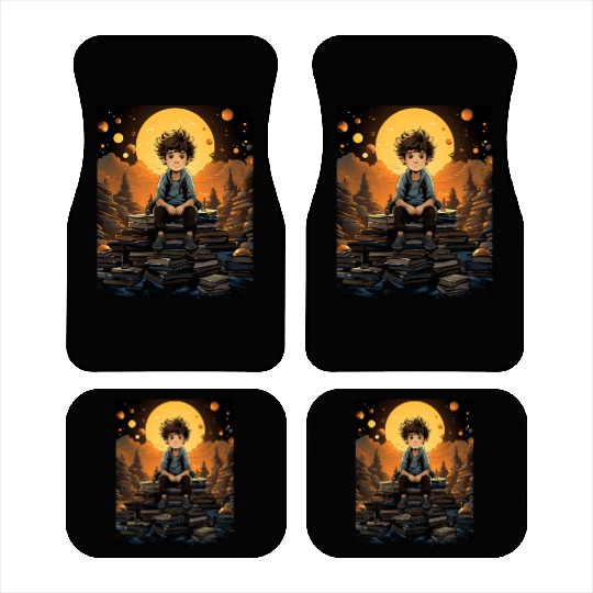 Back to School Kindergarten Elementary Student Car Mats