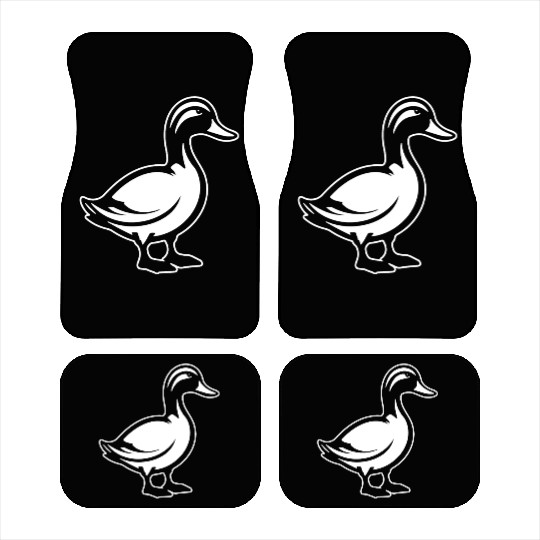 Duck Bird Nature Pond Car Mats