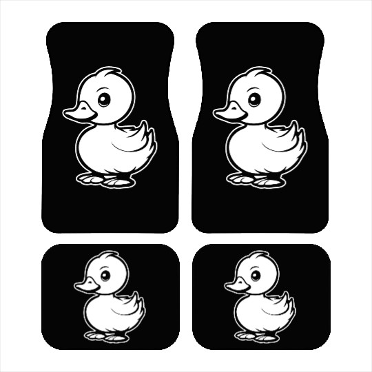 Duck Bird Nature Pond Car Mats