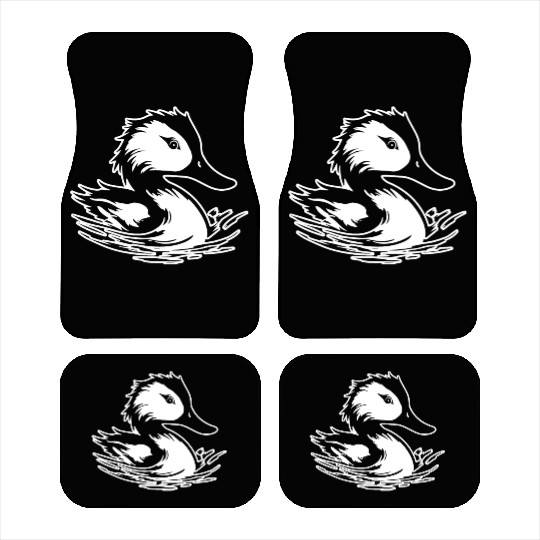 Duck Bird Nature Pond Car Mats
