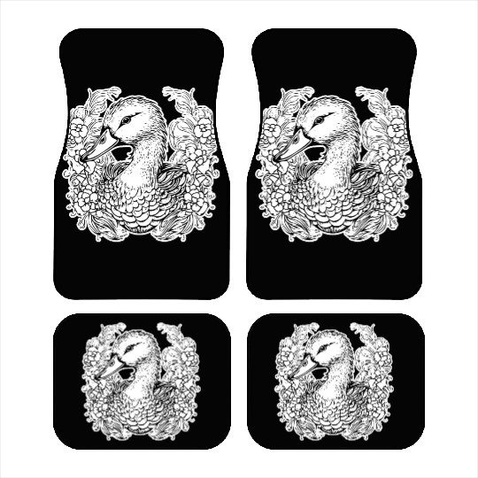 Duck Bird Nature Pond Car Mats