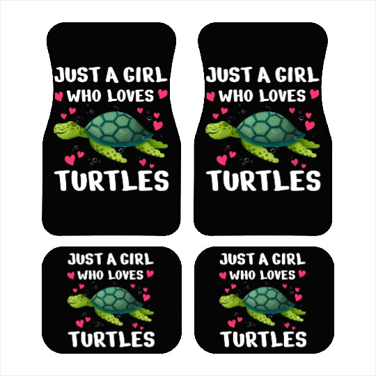 Funny Sea Turtle Turtle Lover Ocean Turtles Car Mats