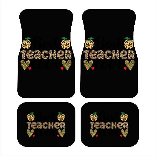 Best Teacher Ever Car Mats