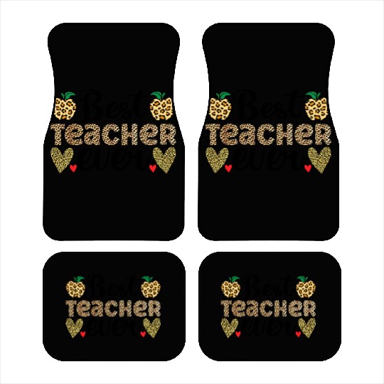 Best Teacher Ever Car Mats