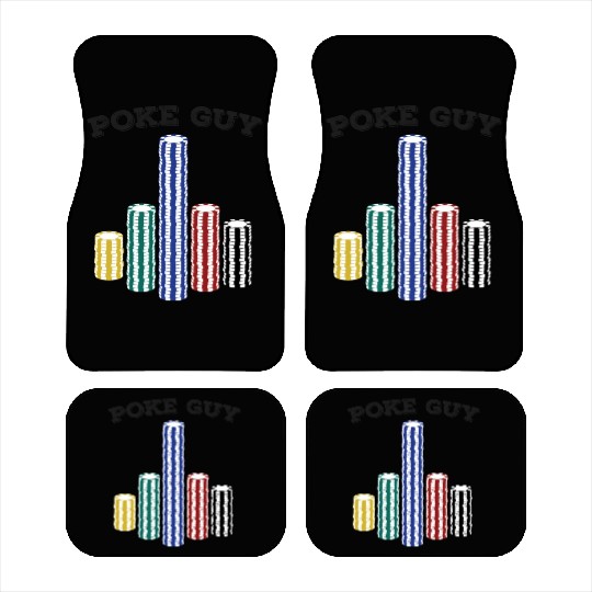 Poke Guy Light Car Mats