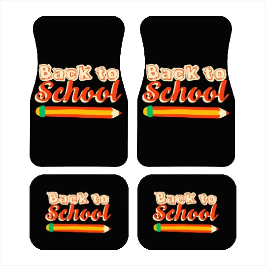 Back To School Car Mats