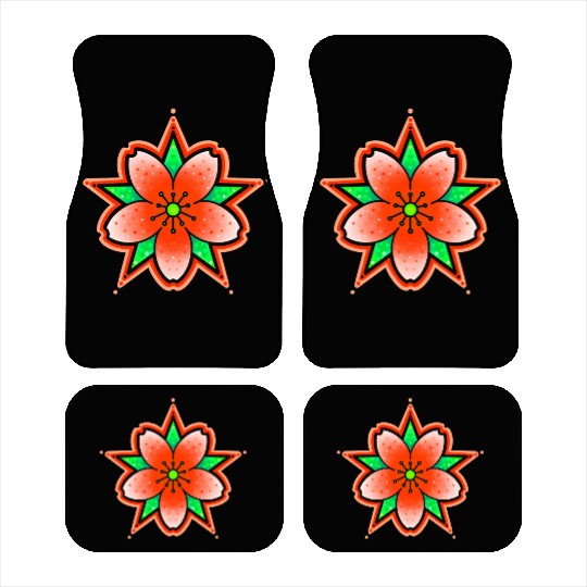 Sakura Flower Car Mats