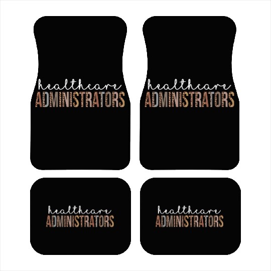 Leopard Healthcare Administrators Healthcare Worke Car Mats