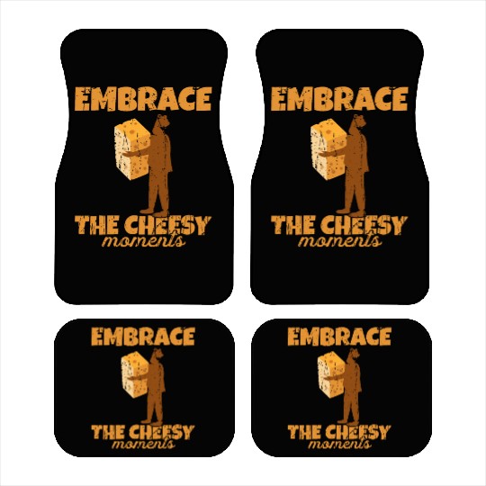 Embrace the cheesy moments - Cheese Car Mats