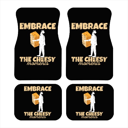 Embrace the cheesy moments - Cheese Car Mats