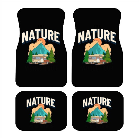 Rv World Tour Nature Is Calling Car Mats