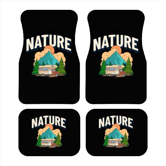 Rv World Tour Nature Is Calling Car Mats