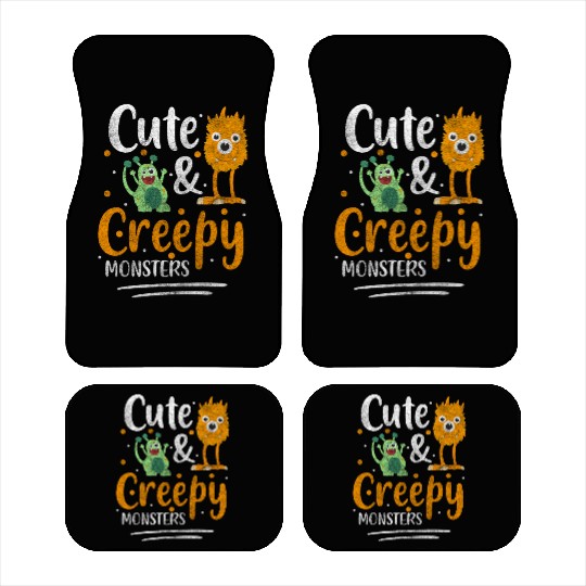 Monster Fright Children Monster Hunter Car Mats