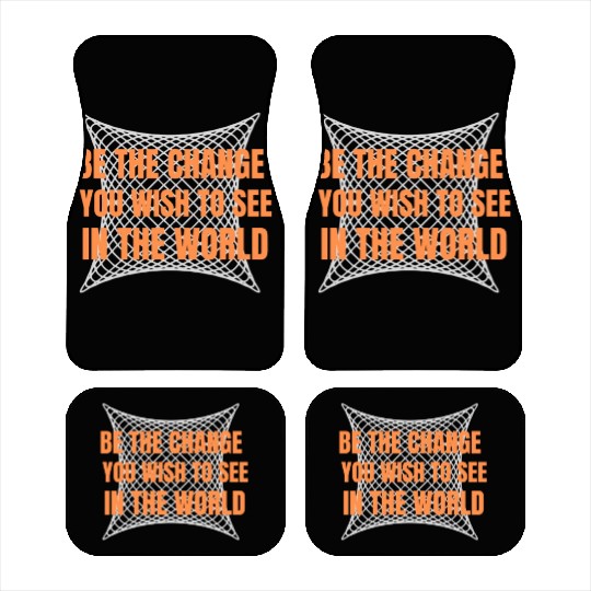 Be the Change Car Mats: Inspire, Empower, Transform