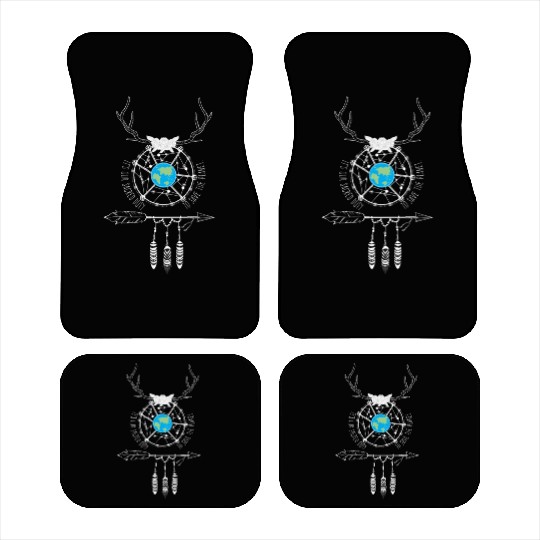 Sacred Duty Dreamcatcher Save The Planet Car Mats