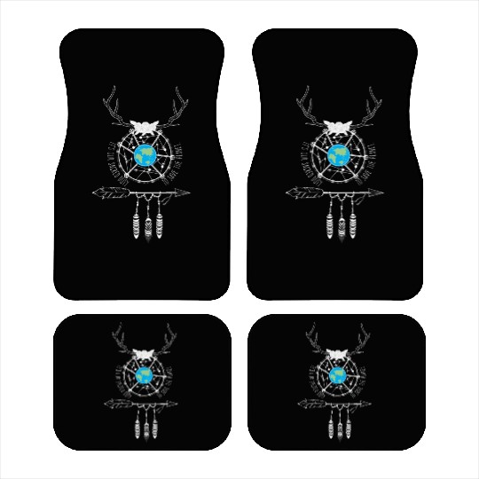 Sacred Duty Dreamcatcher Save The Planet Car Mats