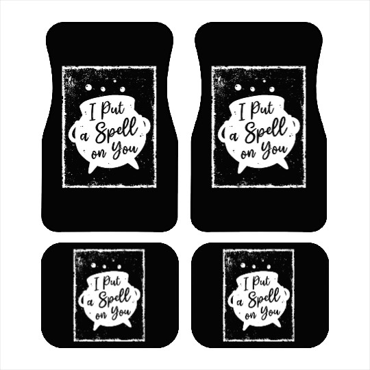 I put a Spell on you - Witchcraft Car Mats