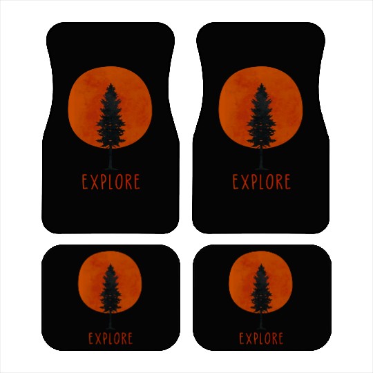 Tree Minimalist Nature Car Mats