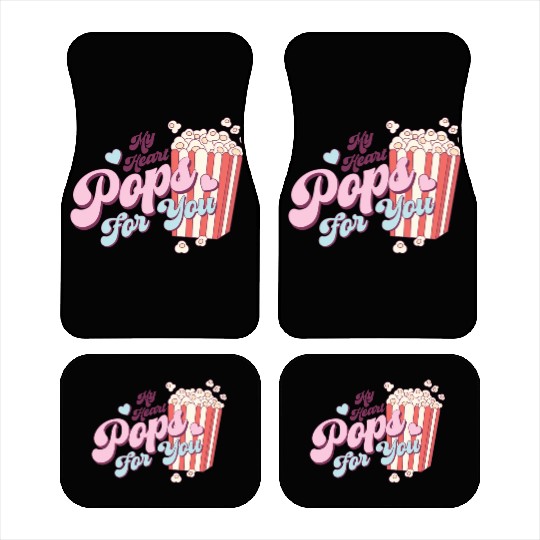 Retro Valentine nostalgia Car Mats
