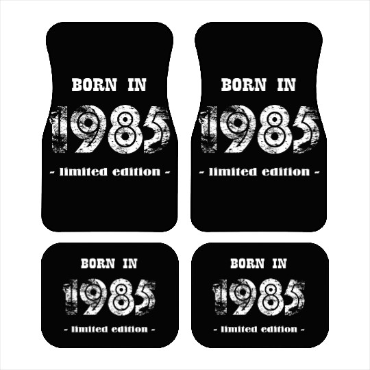 BORN IN 1985 - limited edition Car Mats