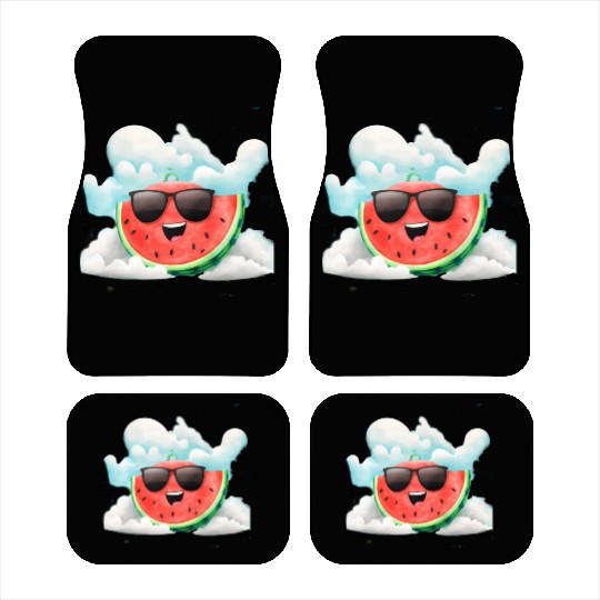 Cute Watermelon Party Summer Melon Fruit Car Mats