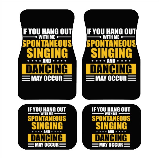 Hilarious Dramaturgy Performers Drama Operatic Car Mats