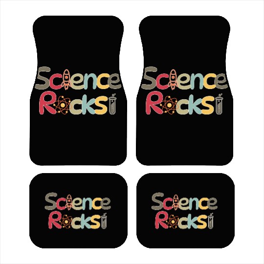 Science Rocks Science Teacher Chemistry Car Mats