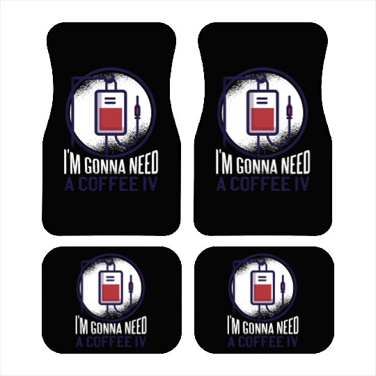 Healtcare nurse Coffee Car Mats