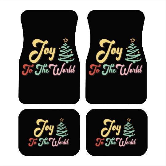 Joy to the world nostalgia trending Car Mats