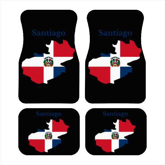 Santiago Province Dominican Republic Car Mats