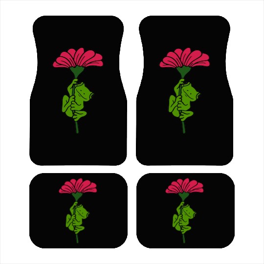 Flower Frog Car Mats