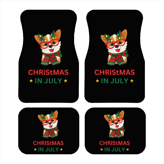 Christmas In July Car Mats