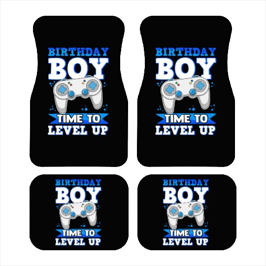 Gaming Gamer Video Games Birthday Boy Car Mats