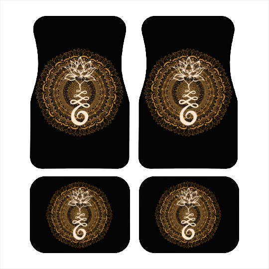 Unalome Dala Lotus Yoga Car Mats