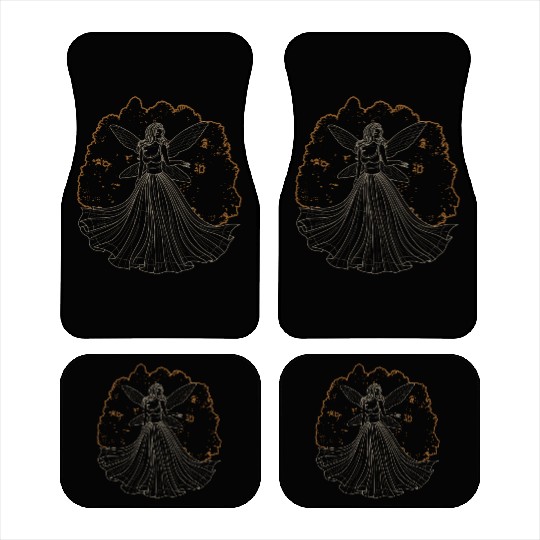 Fairy Car Mats, Fairycore Fairy Forest Trees Grunge