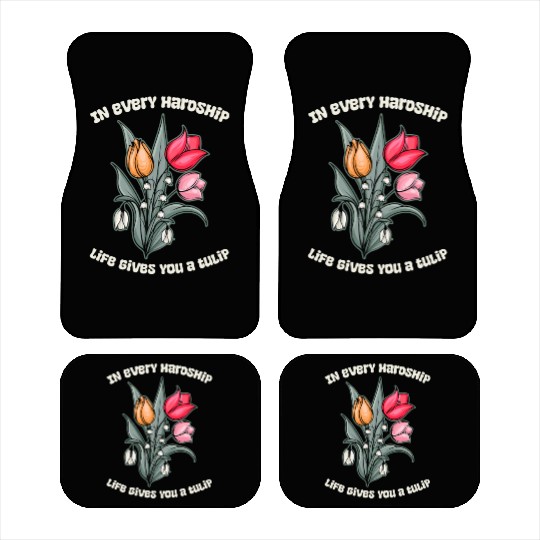 Tulip Gardening Cute Car Mats