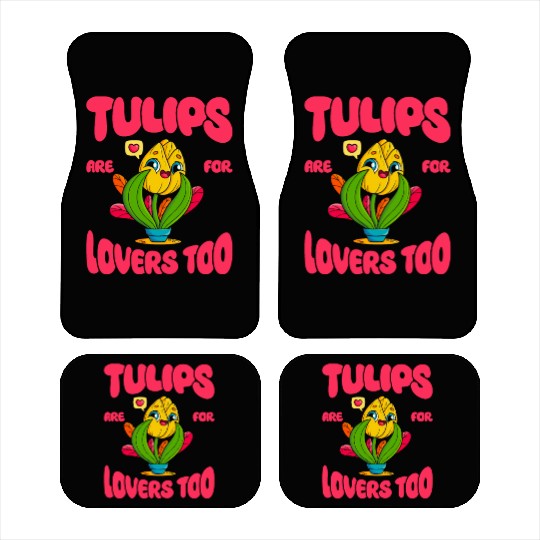 Tulip Gardening Cute Car Mats