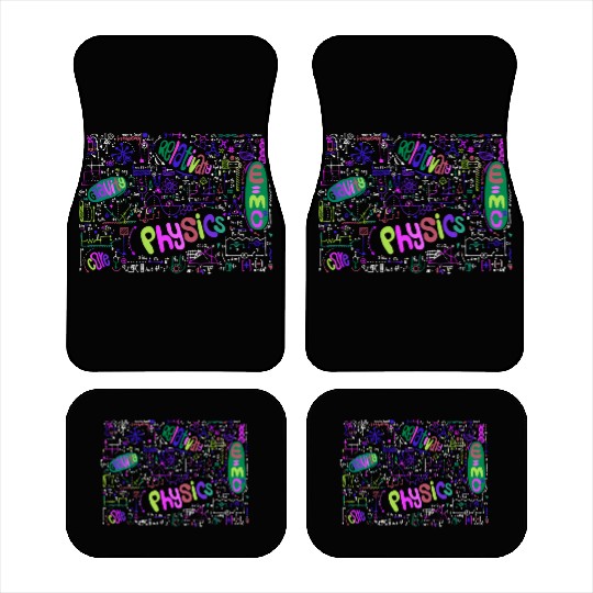 Theoretical Physics Geek Nerd Stem Science Car Mats