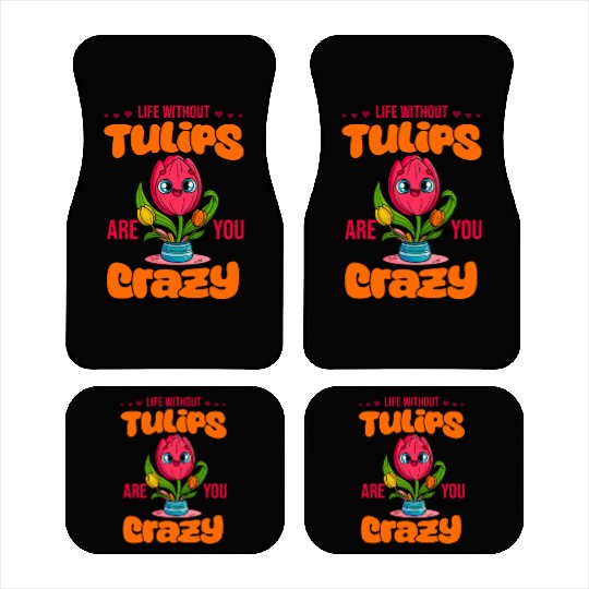 Tulip Gardening Life Car Mats
