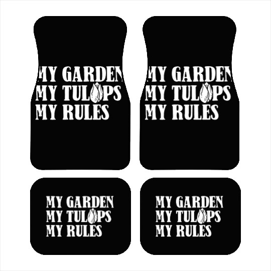 Tulip Gardening Tulips Car Mats