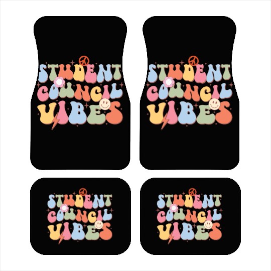 Student Council Vibes, Back To School Car Mats