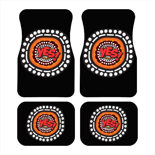 Yes to the Voice to parliament Car Mats