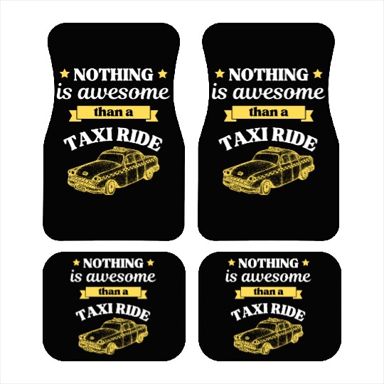 Taxi Ride Old Car Lover Car Mats