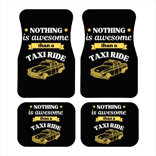 Taxi Ride Old Car Lover Car Mats