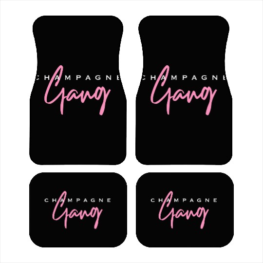 Champagne Gang Car Mats
