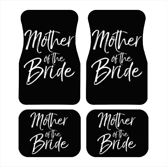 Bride & Groom Wedding Studio Car Mats