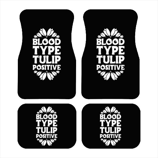 Tulip Gardening Tulips Car Mats
