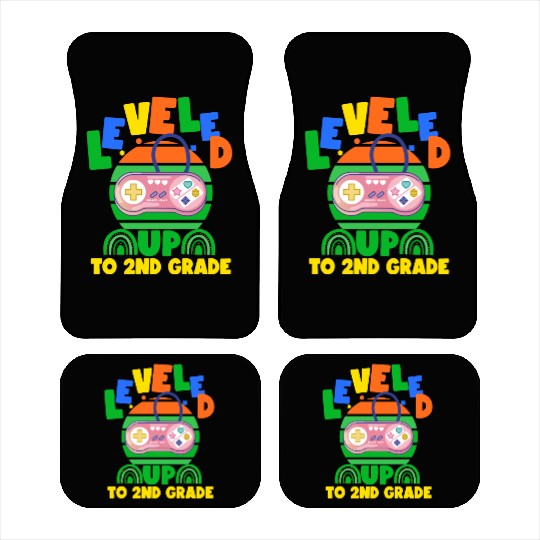 Level up to 2nd grade, back to school Car Mats