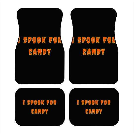 I Spook For Candy nostalgia Car Mats